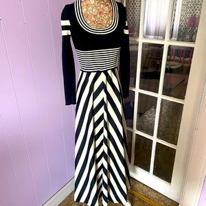 Beautiful vintage 60s maxi dress XS
